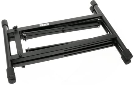 Keyboardstatief - Innox INA Fold 02 voor synths en mixers - Zwart