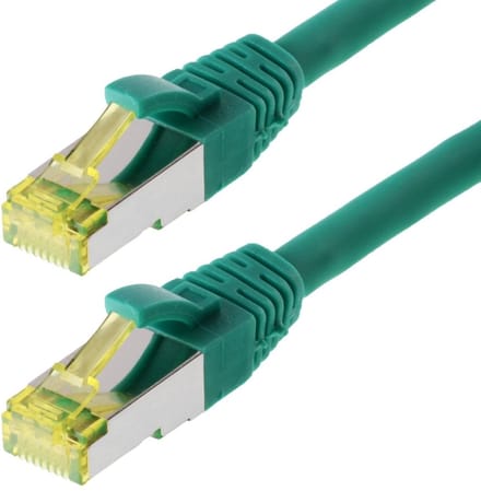Patchkabel S/FTP Cat 6a gr�n 3,0m