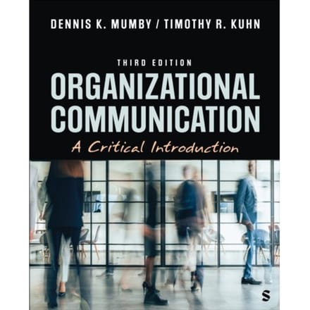 Organizational Communication - Dennis K. Mumby