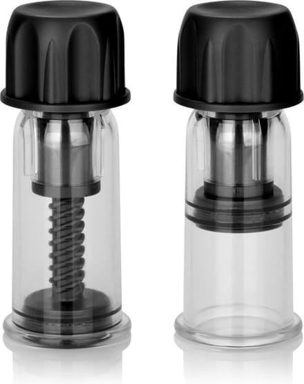 CalExotics - Vacuum Twist Suckers - Pumps Nipple Zwart