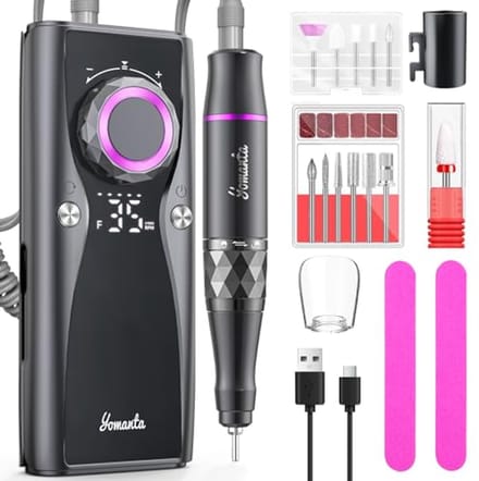 Professionele elektrische nagelboorset met USB oplaadbaar ontwerp en lange batterijduur