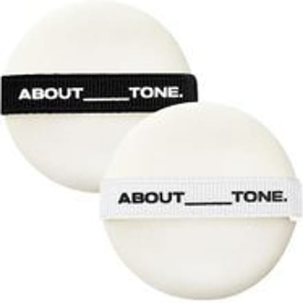 ABOUT_TONE - Powder Pact Puff - 2 Colors Black