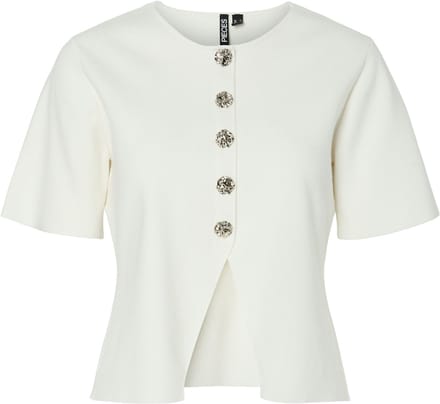 Pieces gebreid vest PCMARIE SPLIT