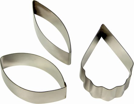 PME Cattleya Orchid flower/Petal cutter set/3