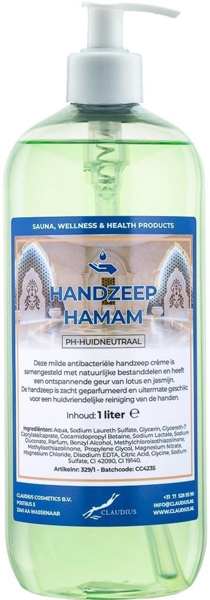 Handzeep Hamam 1 liter - met gratis pomp