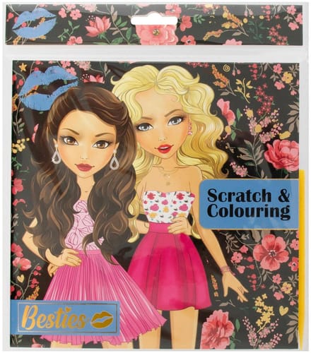 Besties Scratch & Colouring 12 p. 20*20