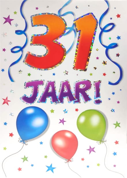 Kaart - That funny age - 31 jaar - TFA039