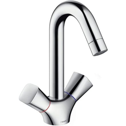 hansgrohe Logis E wastafelmengkraan 150 - draaibare uitloop - chroom
