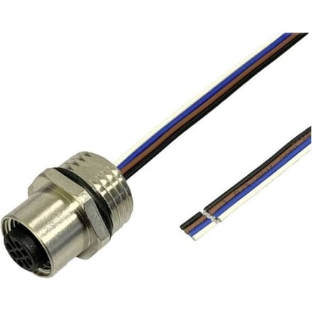 BKL Electronic 2703008 Sensor/actuator inbouwbus M12 Aantal polen (sensoren): 4.5 0.5 m 1 stuk(s)
