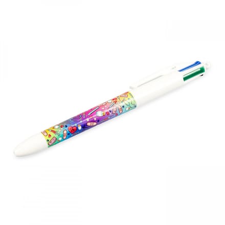 BIC Ballpoint Pen - 4 Colors - Colorfull Collection