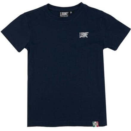 T-shirt Korte Mouw Leone 1947 Boy Short Sleeves Small Logo