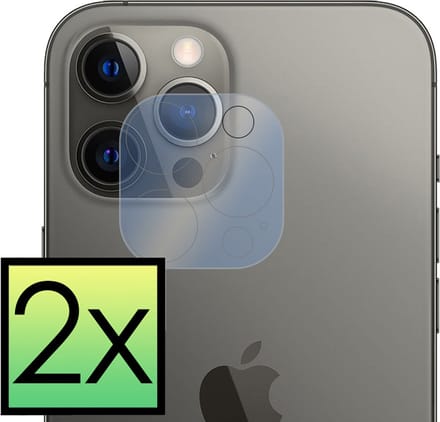 Camera Lens Protector - 2 Stuks - Geschikt voor Apple iPhone 11 Pro Max - Camera Screenprotector - Beschermglas - Gehard Glas - Tempered Glass - Screen Protector