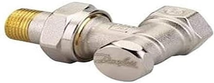 Regelafsluiter 3/8" DN10 Hoekmodel voor Verwarmingsinstallaties