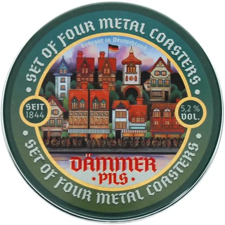 Onderzetter Rex London Dammer Pils (x4)