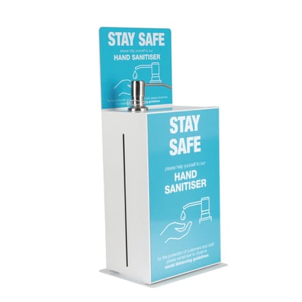 Wandgemonteerde dispenser voor handreiniger 5L