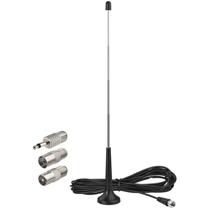 Allecto - Fm Radio Antenne - Telescopische Indoor Tv antenne