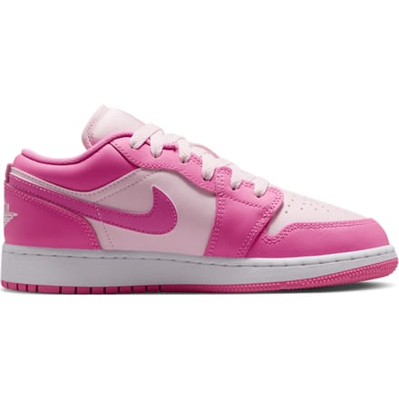 Jordan AJ1 Low Kindersneakers - Roze - Maat 36.5 - Leer