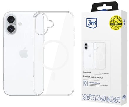 3Mk Case Transparant Magnetisch Beschermend Voor Iphone 16