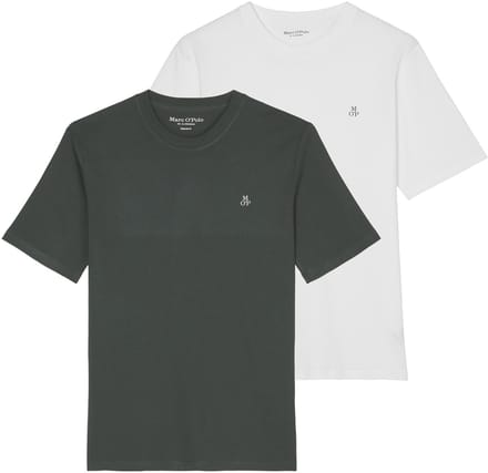 Marc O Polo T-shirt Small-Logo Set van 2