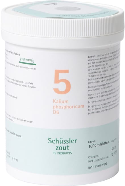 Sch ssler zout Nr. 5 Kalium phosphoricum D6 TS Products