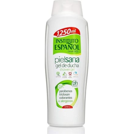Douchegel - Instituto Español - GEZONDE HUID - 1250 ml - Gemengd - Volwassen wit