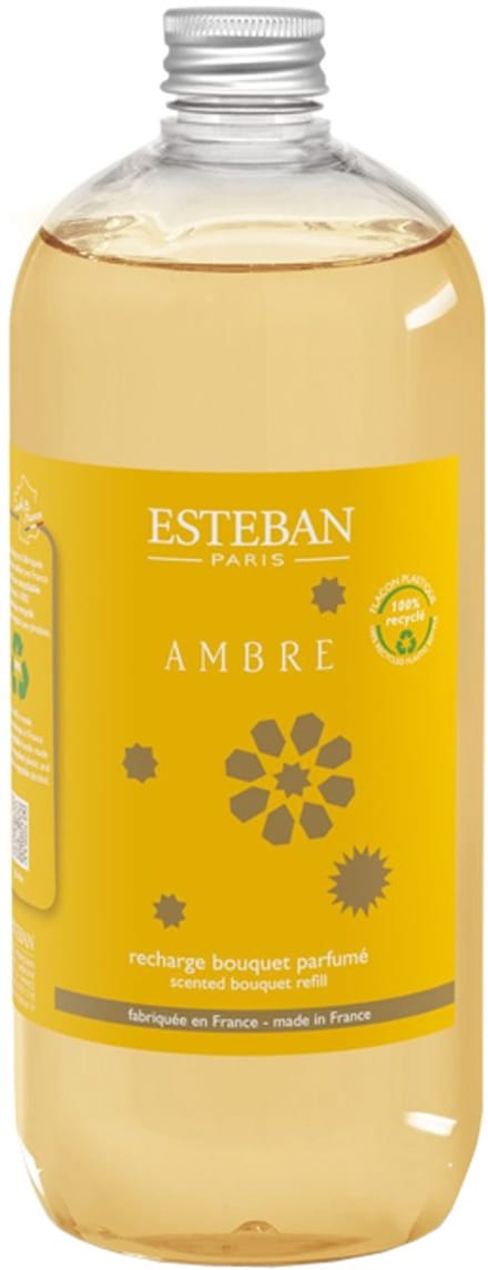 Esteban Classic Ambre Navulling geurstokjes - 1 liter