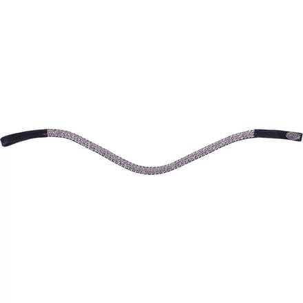 Qhp Frontriem Qhp Verbena Zwart-zilver