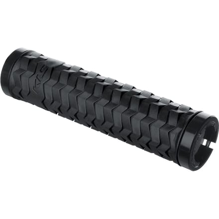 Merkloze Fietsstuurhandvatten - Zwart, 135mm