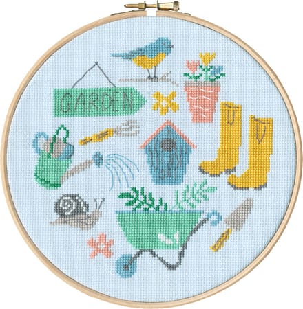Bothy Threads Jessica Hogarth Garden borduurpakket incl. borduurring
