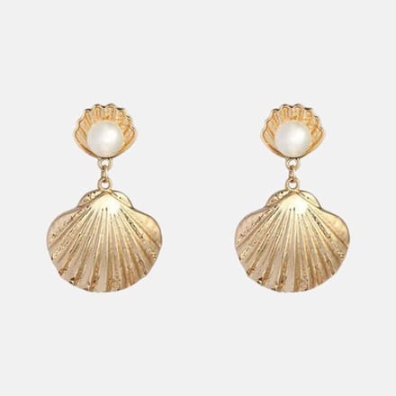 Margot Bardot - Ariel Gold. - Oorbellen dames - Goud - Statement oorbellen