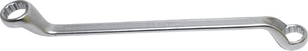 BGS dubbele ringsleutel diep gebogen SW 21 x 23 mm - 30221