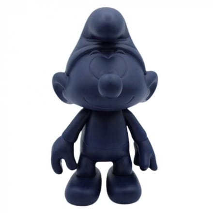 Plastic movable Smurf - Navy Blue Color - Matte Colors