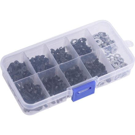Platte & Ronde Kop Schroeven Set Accessoires Doos voor 110 HSP RC Auto (340 stuks/doos)