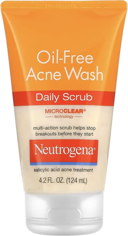 Neutrogena - Oil-Fresh Acne Wash - Daily Scrub - 124 ml