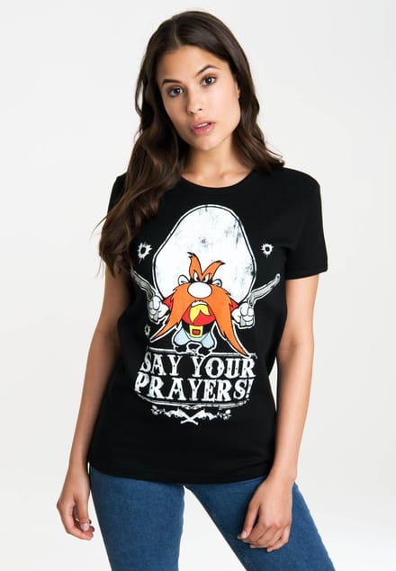 Logoshirt T-Shirt Looney Tunes – Say Your Prayers