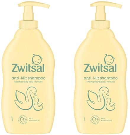 Zwitsal Shampoo Pomp - Anti-Klit 2 x 400 ml