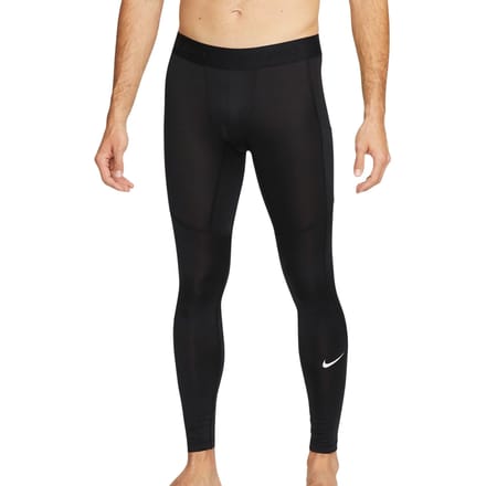 Nike Pro Fitness Tights Leggings Heren - Zwart - Maat S - Katoengeweven