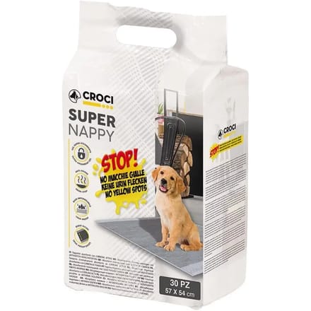 Hondenhanddoek Croci Canifrance Super Nappy Charb.Actif (x30)