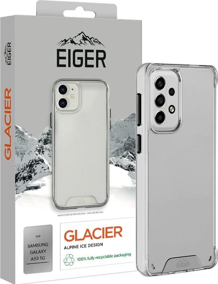 Eiger Glacier Series Hoesje Transparant Geschikt voor Samsung Galaxy A53