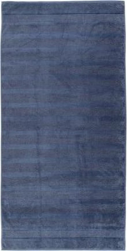 Cawo Noblesse2 Uni Handdoek - Nachtblau 50x100