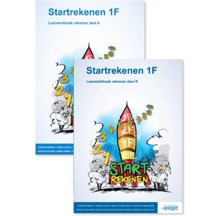 Startrekenen 1f / Rekenen Deel A En B / Leerwerkboek - Sander Heebels