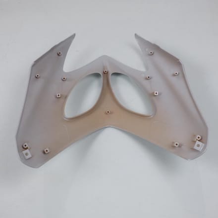 voorscherm één voor scooter mbk 50 nitro 2013 white pearl nieuw