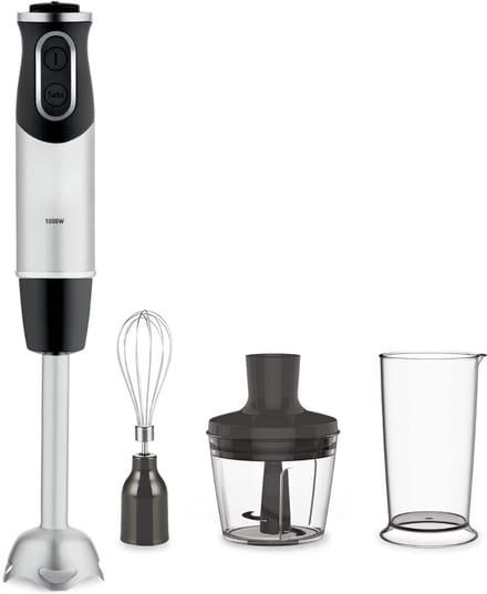 Core® Mixer staafmixer - Mixer - Mixer handmixer - Zilver - ‎7cm x 7cm x 40cm