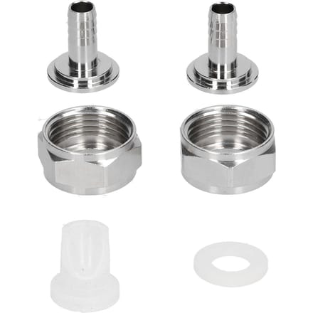 RVS Bierfustkoppeling Connector Fitting Bierleiding Connector Kit voor Brouwapparatuur gray