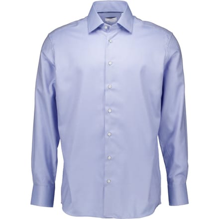 Eterna  Lange Mouw Overhemden Blauw 8082 X687