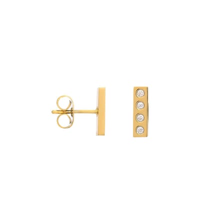 iXXXi Jewelry-Design Rectangle-Goudkleurig-Dames Oorbellen