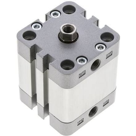 ISO 21287 Compacte Dubbelwerkende Cilinder 40-20mm - Magnetisch