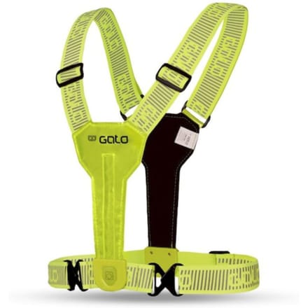 GATO - led usb vest ultra - Reflectiehesje - Geel