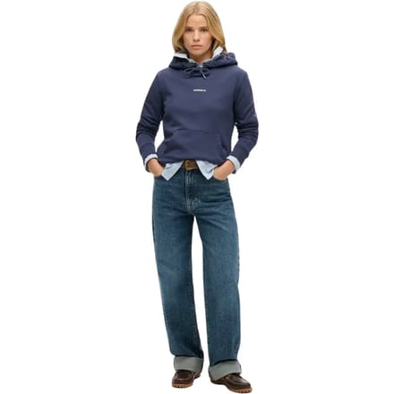 Superdry - Effen hoodie - Dames - Hoodies