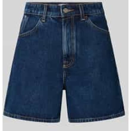 Bermuda leg korte jeans van puur katoen